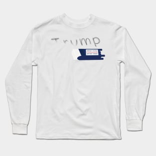 Vote by mail - Erase Trump Long Sleeve T-Shirt